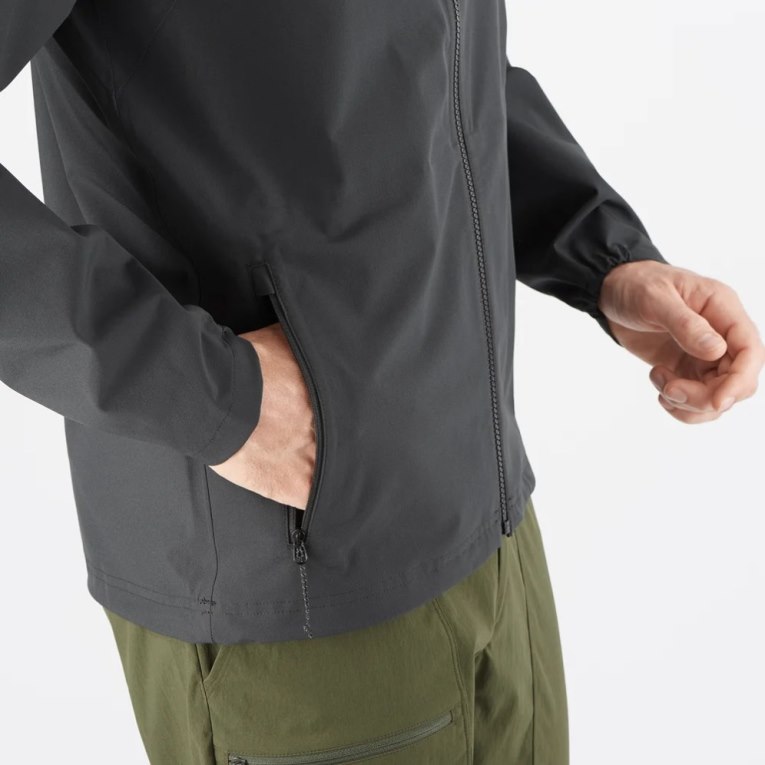 Salomon Essential Waterproof 2.5 L Men's Shell Jackets Black | CA 64F27